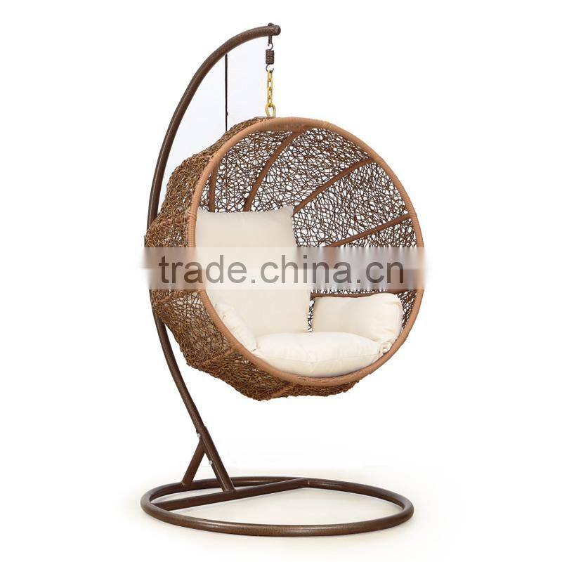 Hanging baby indoor outdoor patio egg shaped swing chair