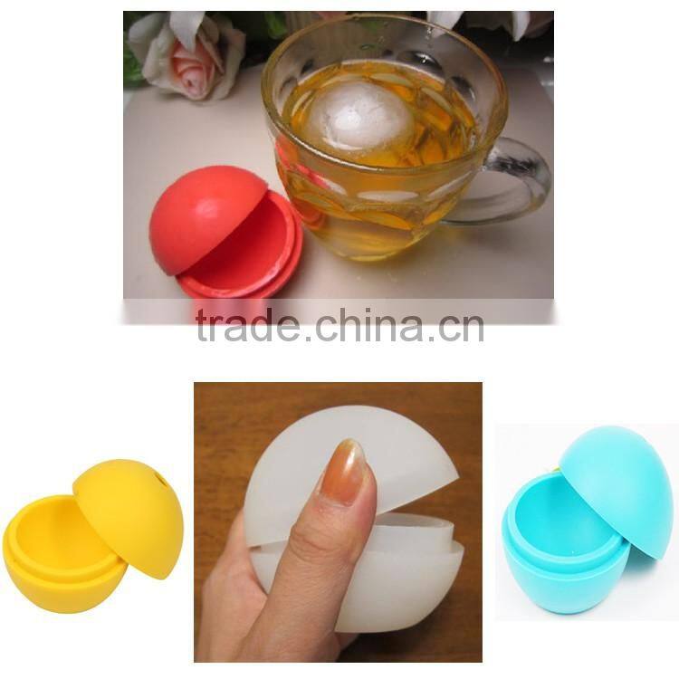 new design cute ball silicone ice tray ice mold