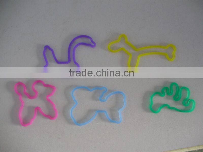 Christmas tree cartoon and For deformation silicone rubber band silicone rubber band