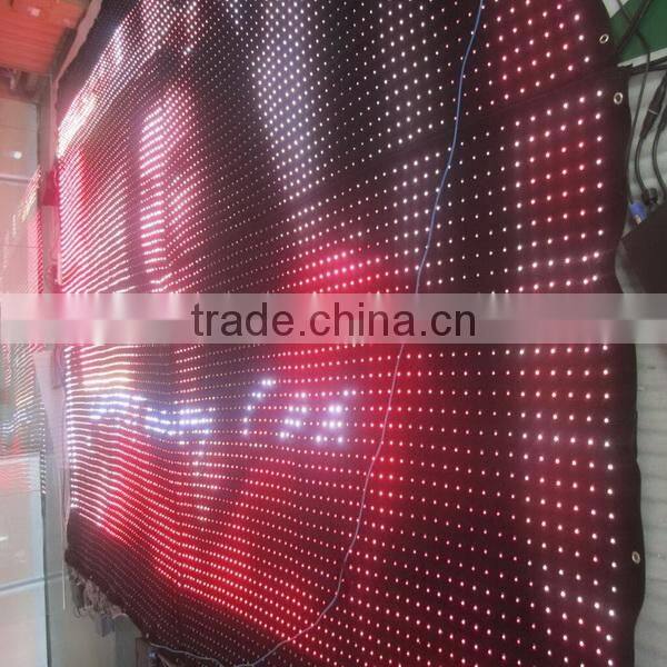new product p100 PC led video cloth for club/stage decoration