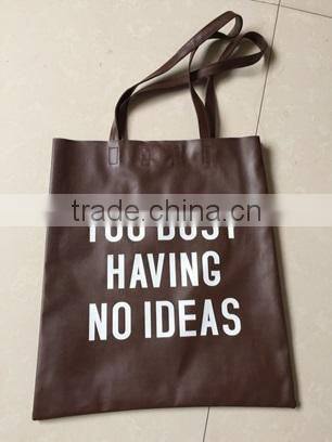 Fashion Handmade Pu Leather Bag