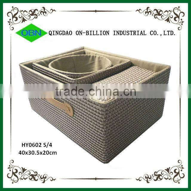 Household Essentials Plastic Basket With Handle