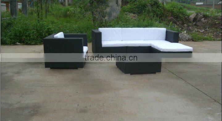 wicker outdoor sofa set / rattan furniture