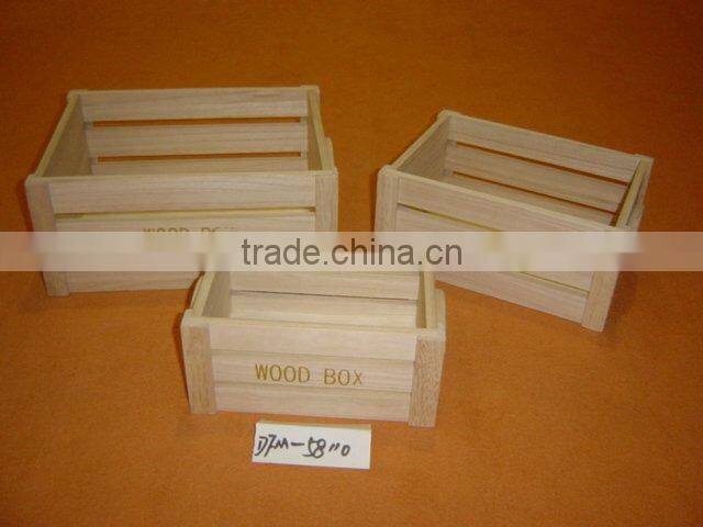 Wooden packaging box/wooden packing cases