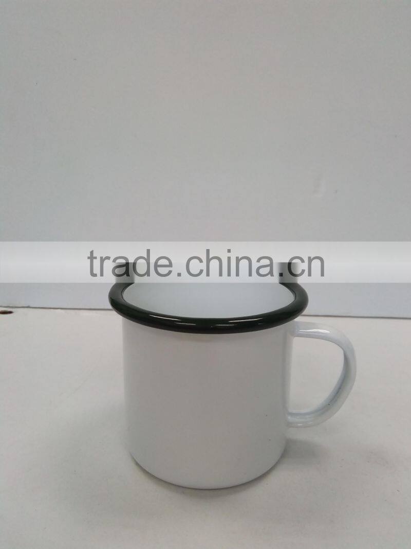 OEM design enamel mug custom printing for souvenir gift
