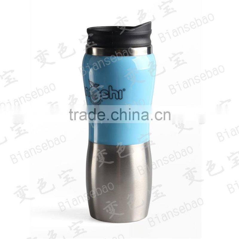 Stainless Steel Mug and Cap Metal Travel Mug