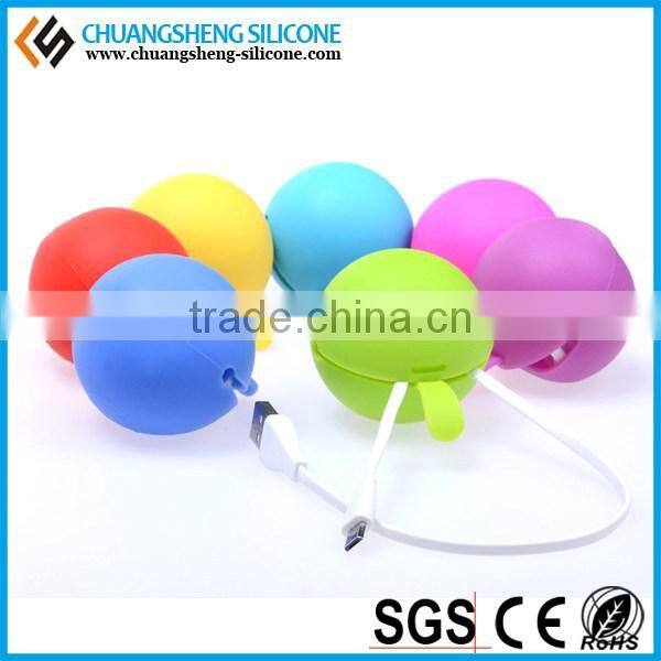 Fashion cute cable winder for phone cable/earphone/headphones
