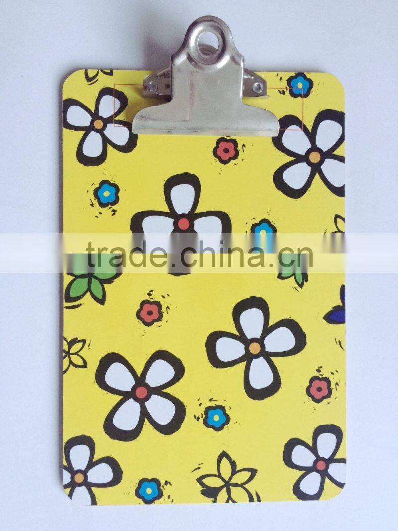 Custom printed MDF butterfly clipboard for school and office