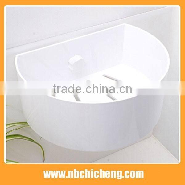 Plastic corner rack bath toiletires holder wall mounted corner holder
