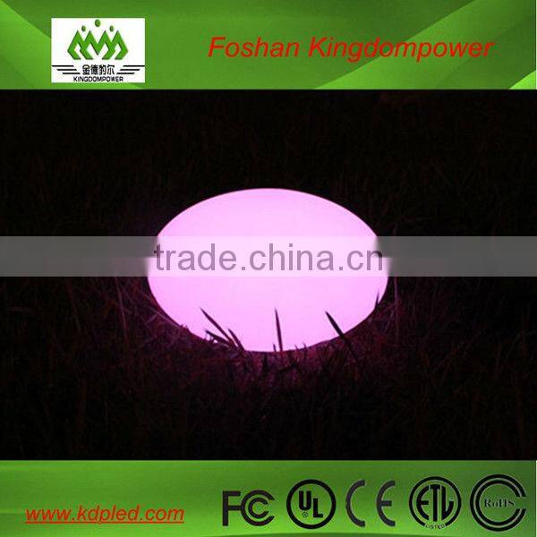 rechargeable color changing led big pebble