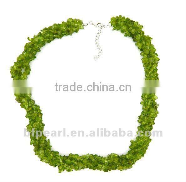 wholesale 7" 8mm blue turquoise chip bracelet