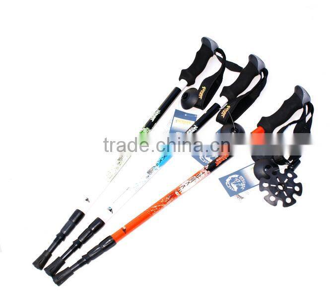 High quality outdoor climbing aluminium alloy alpenstocks