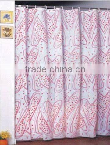Thick Waterproof Bath Accessories Design Bathroom PEVA Shower Curtain