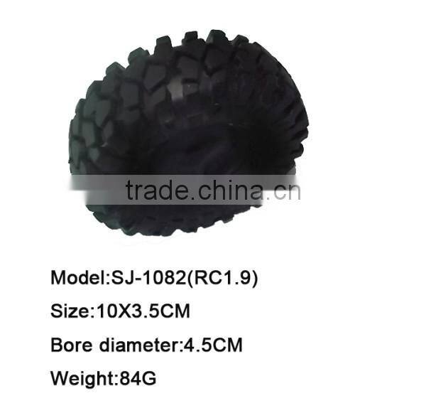 coloured Durable rubber toy car tires baby car toy tyres