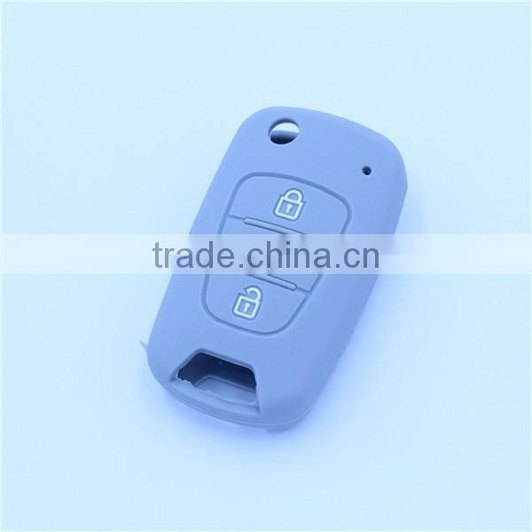 Factory supply silicone car key cover case for hyundai i30 3 buttons