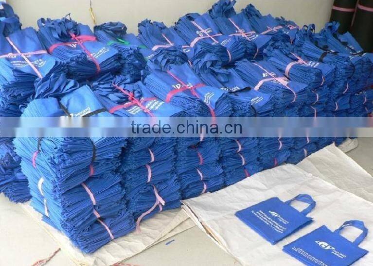 Customized logo cheap promotional non woven bag, customized logo wholesale factory directly price non woven shopping bag