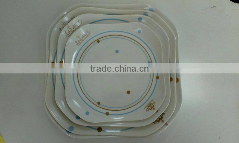 Colorful Melamine Plate Melamine Tableware