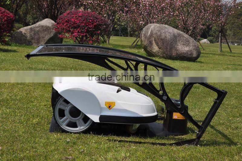 mini lawn mower tractor with smartphone remote control