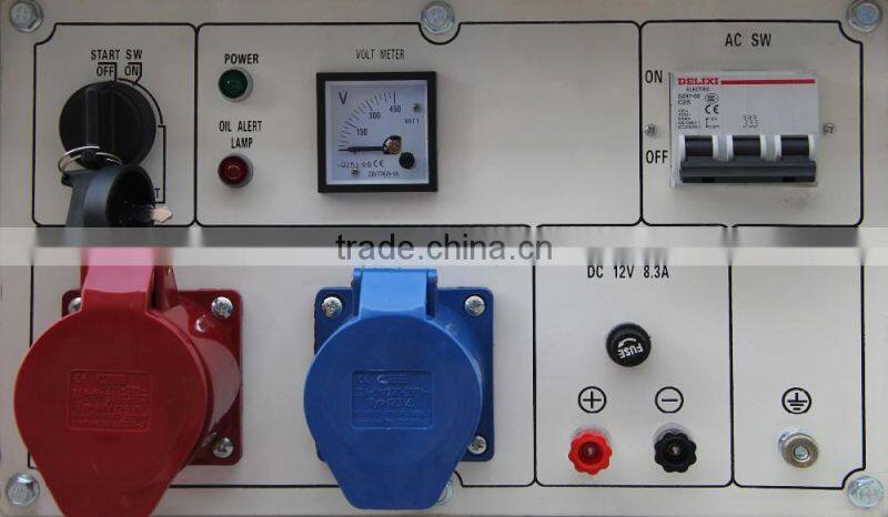 electric start 2 cylider 220V380V diesel generators 10kw