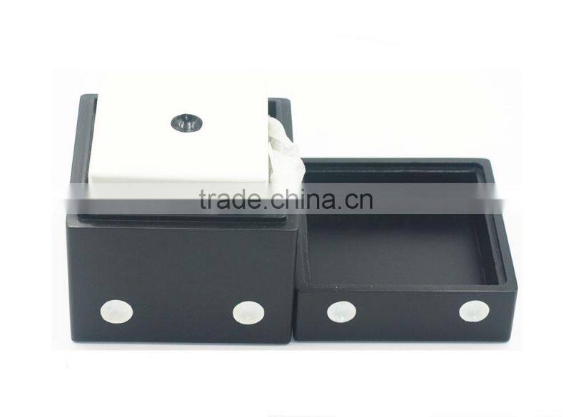 2017 Everyday 6-1/8''x6-1/8''x6-1/8'' Handmade Carved Dice Shape Wooden Box