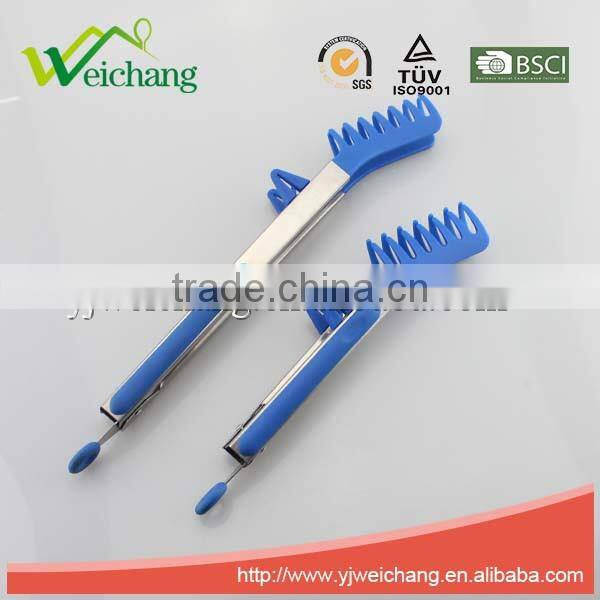 WCA042 Premium nylon + 18/0 Kitchen Tongs Food Tong Good Grip