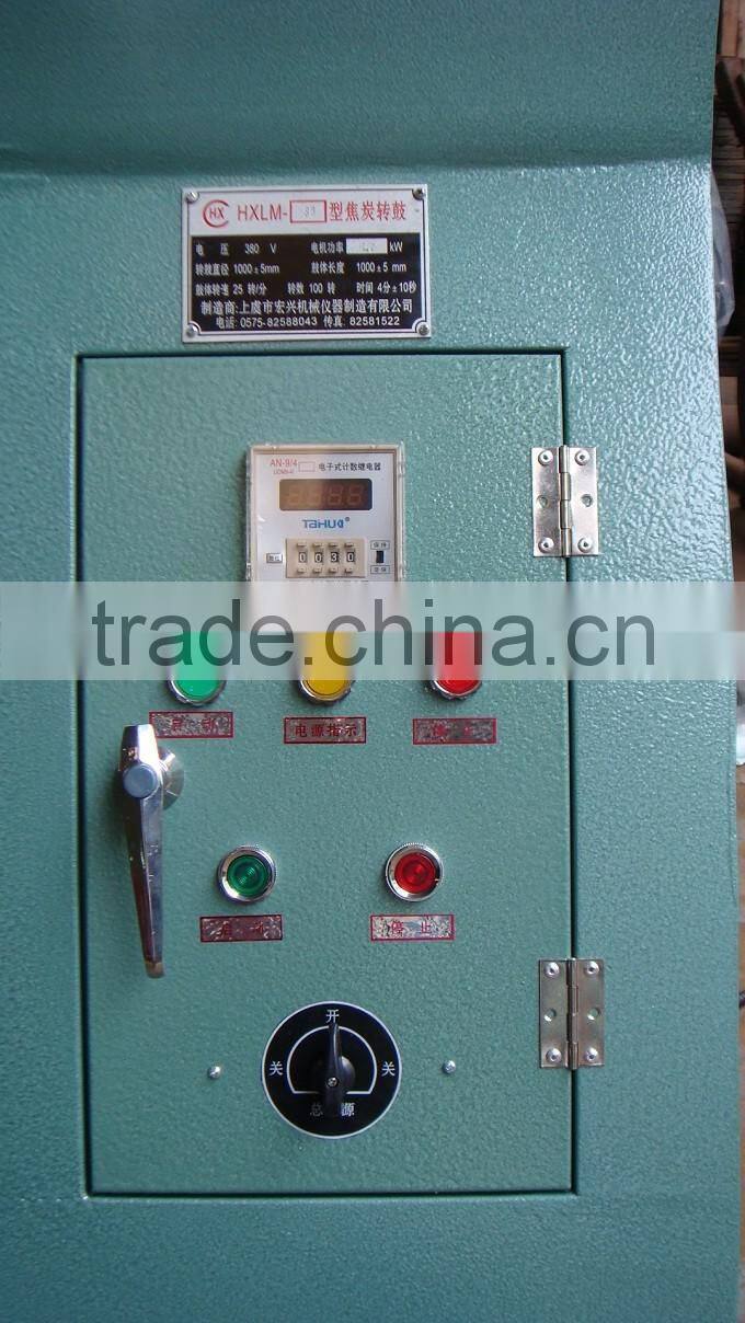 Measurement analysis instruments coke revolving drum, coke mechanical strength analytical instruments