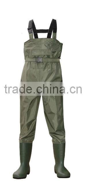 low price and good quality nylon fishing wader