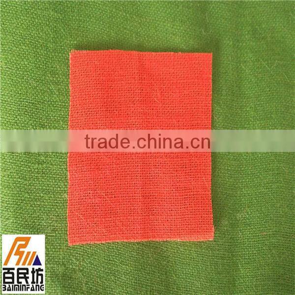 100% jute yarn dyed fabric