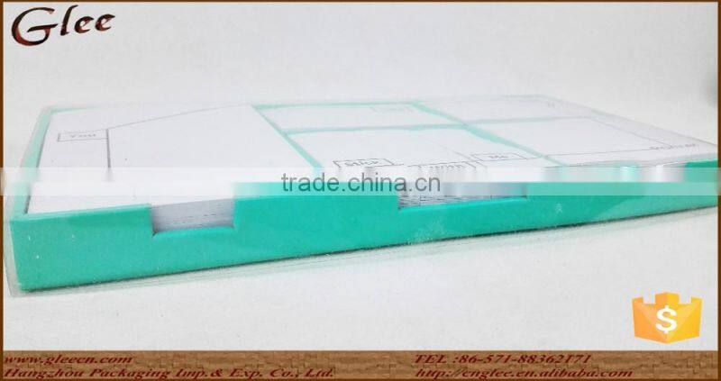 High-quality paper memo box/sticker note kit set for promotion