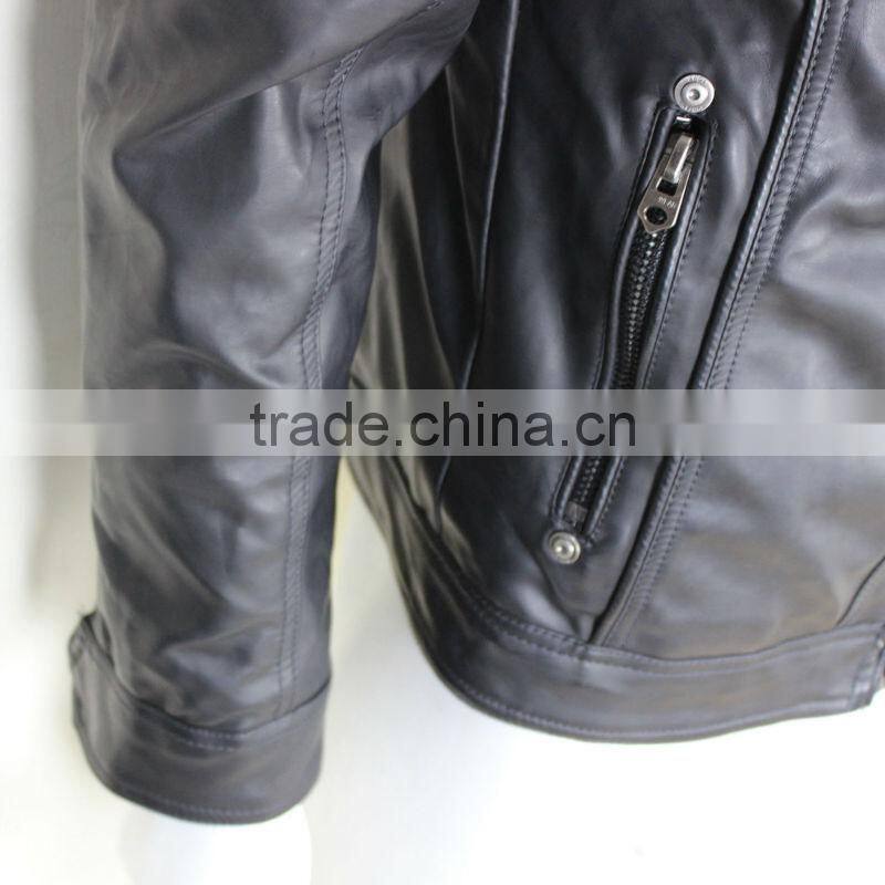 Kawasaki Genuine PU Leather Motorcycle Jackets