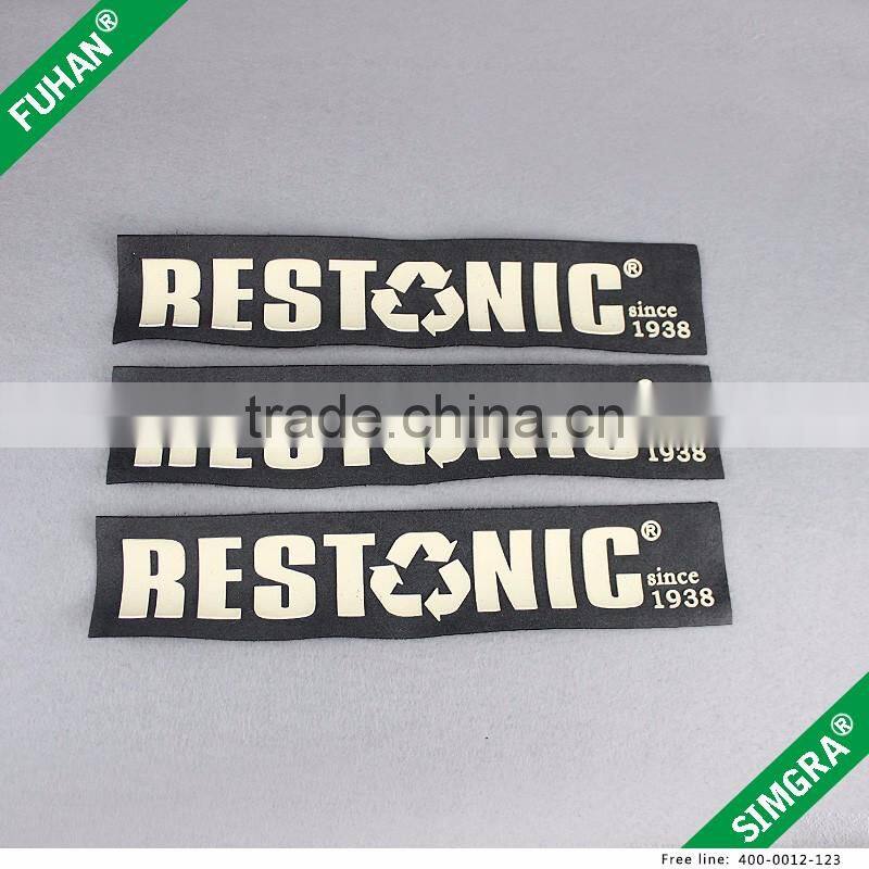Wholesale PVC Brand Logo 3D Rubber Patches for Garment