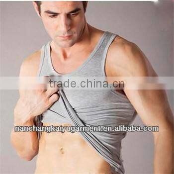 Wholesale high quality mens cotton blank tank top