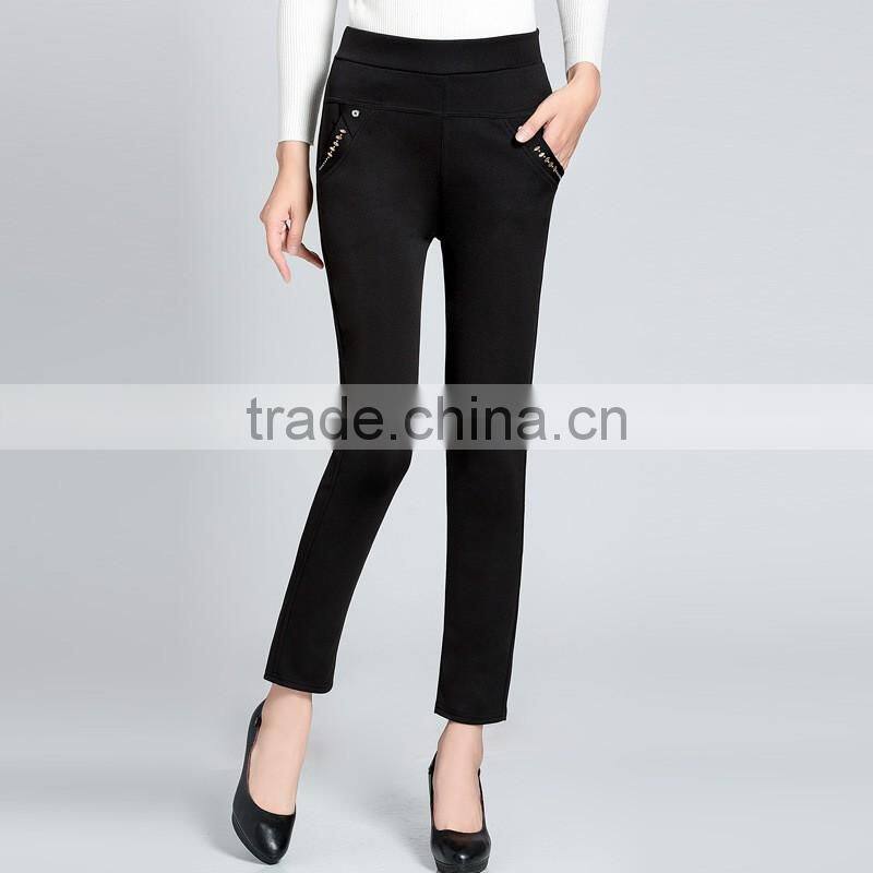 Top Brand Fashion Slim Fit Ladies Office Pants, Work Trousers