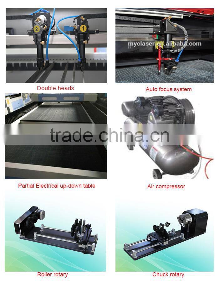 Discount sale co2 cnc non metal laser cutting machine price MC1625