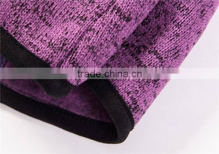 100%polyester High Quality hoodies knitted sweater fleece women hooded jacket