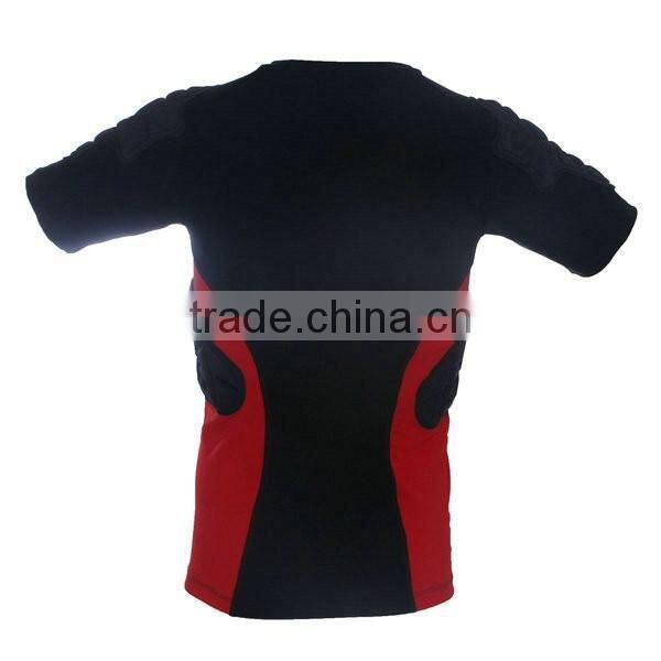 Customized compression padded protective shirt Product