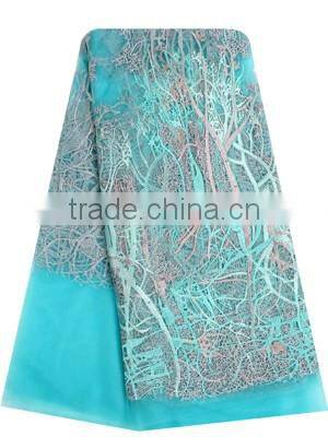 Bestway Textiles FL0134 Tulle Lace French Net Lace for Christmas Party