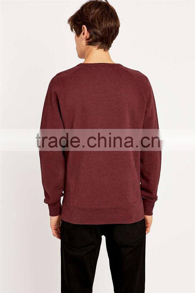 Cheap brown pullover hoodies o-neck plain hoodie high quality hoodies