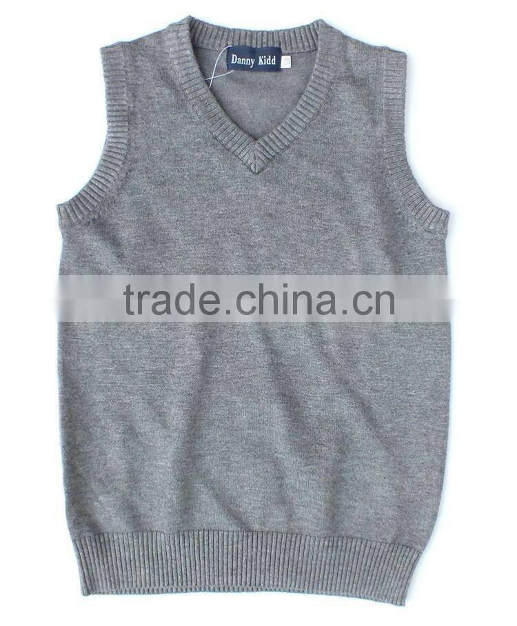 custom preschool children student uniform sweater vests