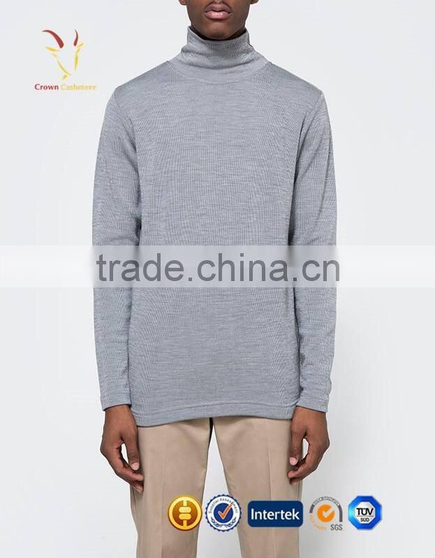 Men Knit Turtleneck Wool Sweaters Knit Cashmere Sweater Pattern