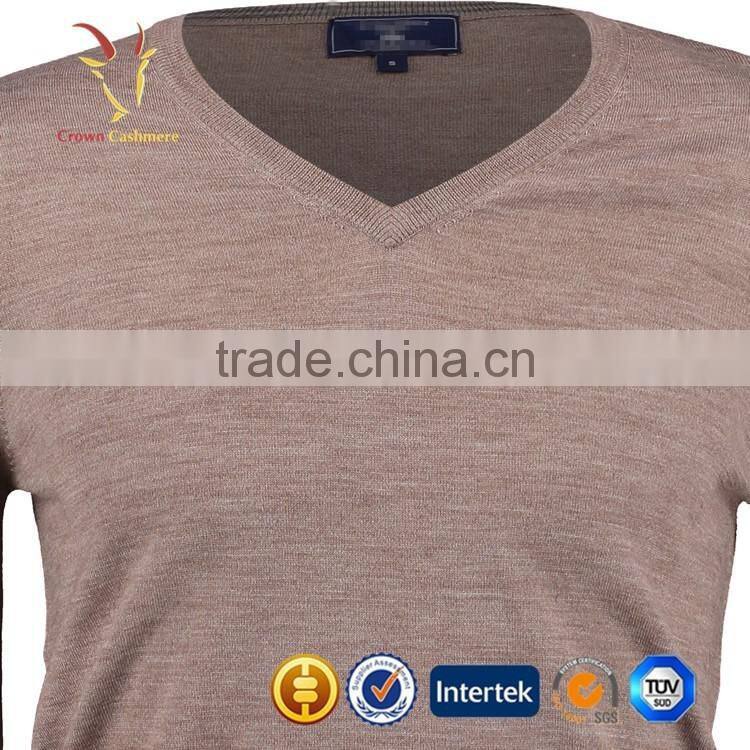 100% Cashmere Mens Sweater Men Cashmere Jumper Mens Sweater