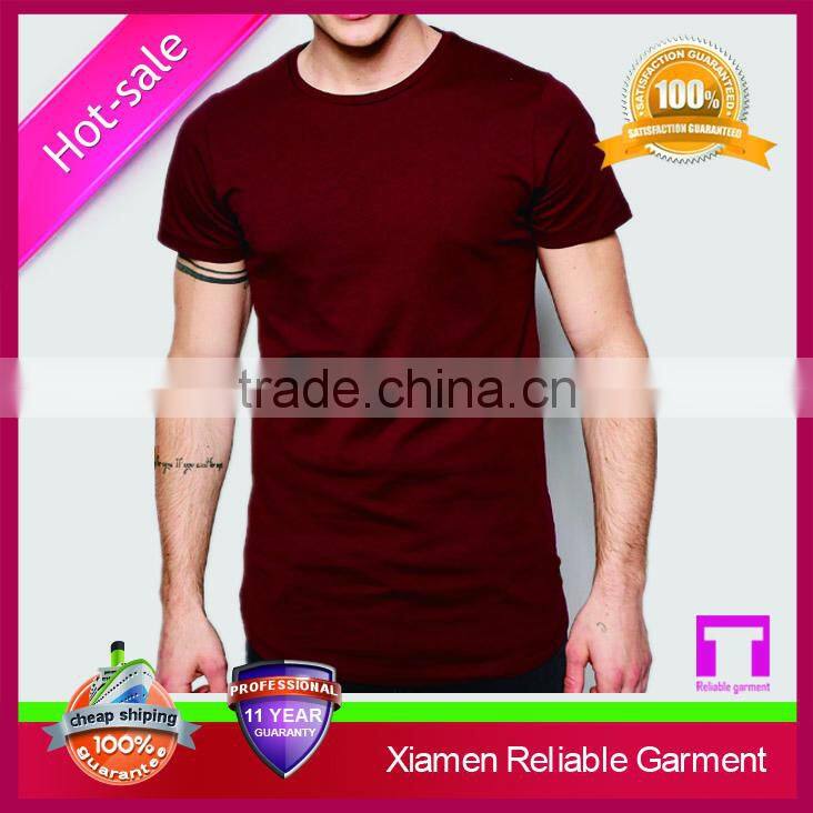 Top sell spandex/polyester breathable loose muscle t shirt for mens exercise
