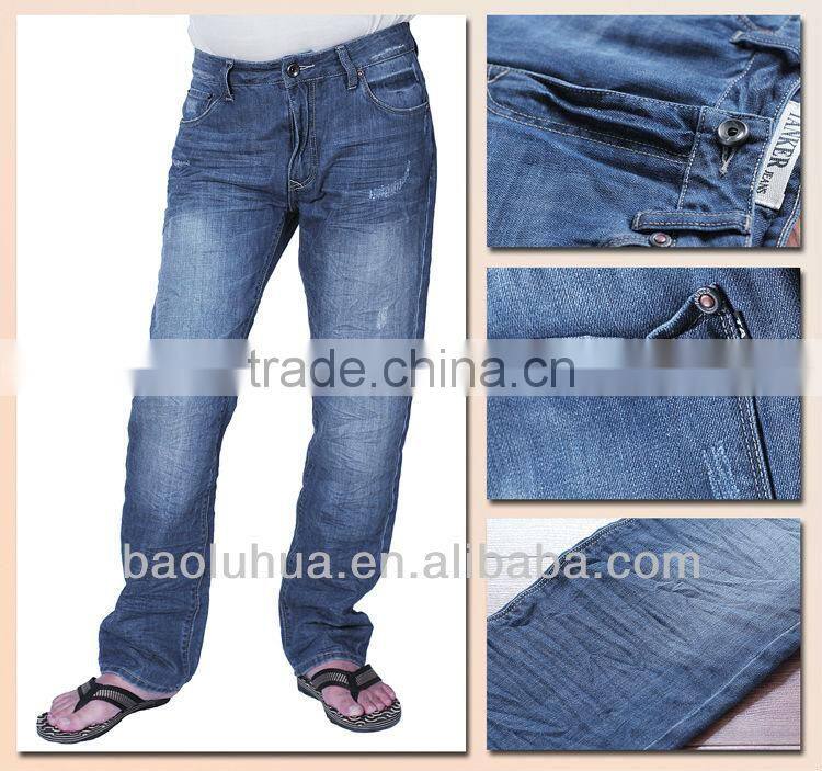 T1031 OEM denim top coat pu coated sleeves men jacket