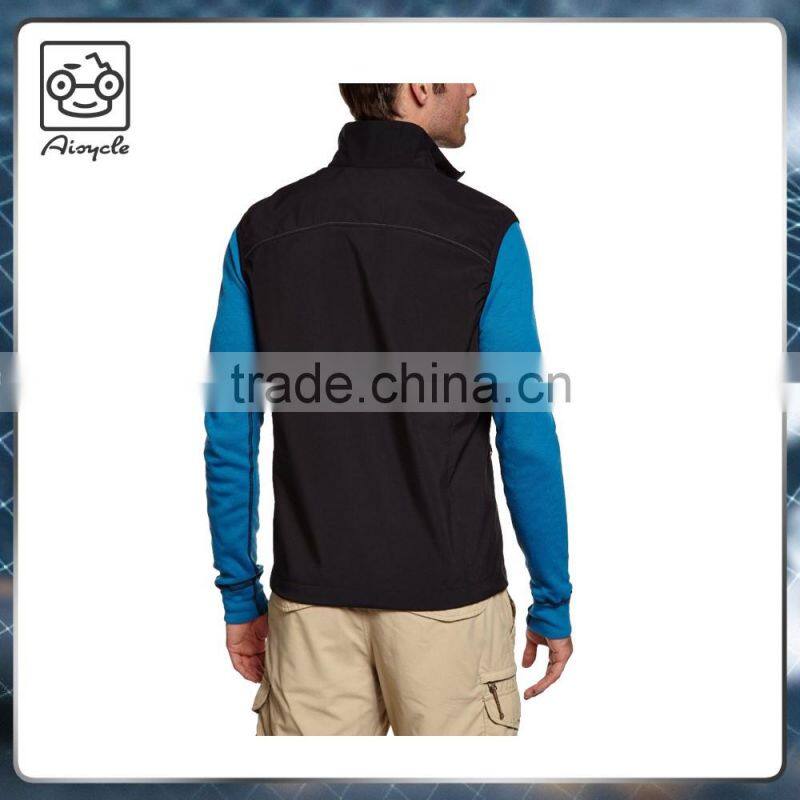 latest design mens sleeveless softshell jacket
