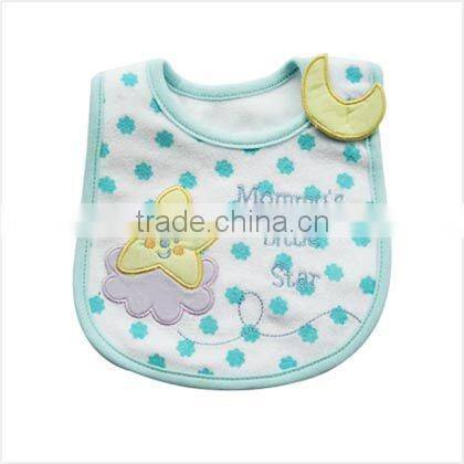 Baby cotton bib, baby terry bib set