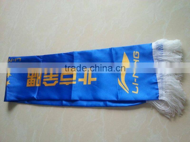 fan satin soccer scarf