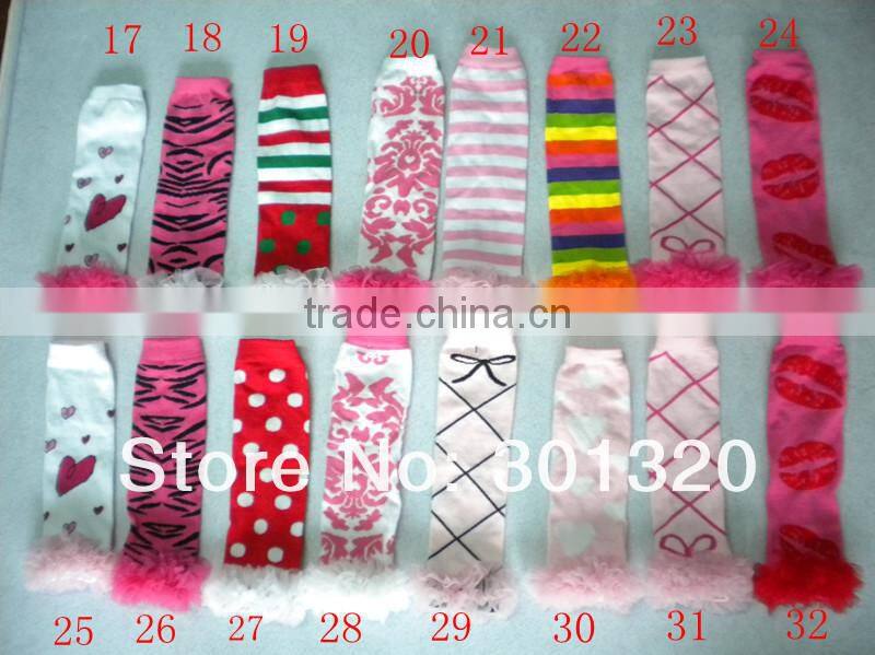 Plain baby leg warmer blank baby leg warmer