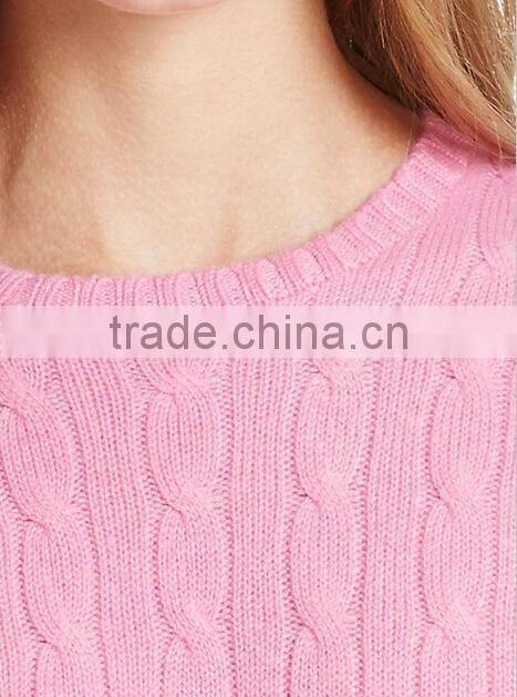 Best Selling Long Wool Sweater Design for Girl
