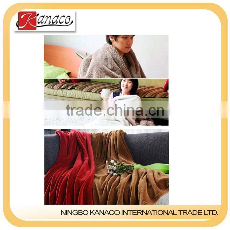 Hot sell delicate multicolor Bulk Wholesale Fleece Blanket