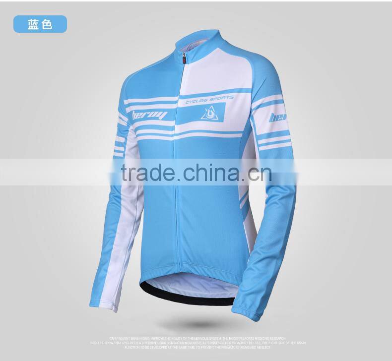 BEROY China Made Compression Cycling Jersey Tops for Men, Low MOQ Bike Shirt